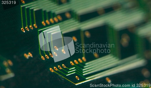 Image of Electronics - back of a circuit board