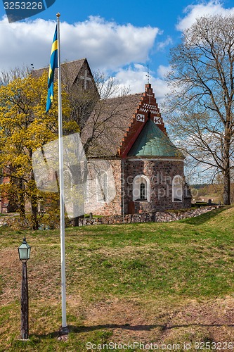 Image of Old church in Sweden.