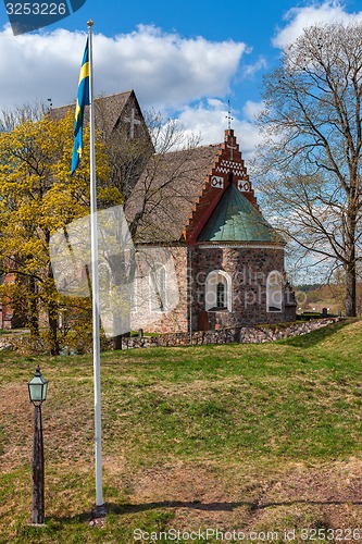 Image of Old church in Sweden.