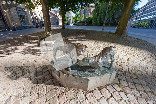 Image of Monument on a city street in Goteborg