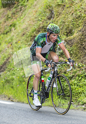 Image of Thomas Voeckler on Col du Tourmalet - Tour de France 2015