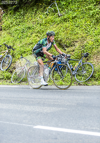 Image of Thomas Voeckler on Col du Tourmalet - Tour de France 2015