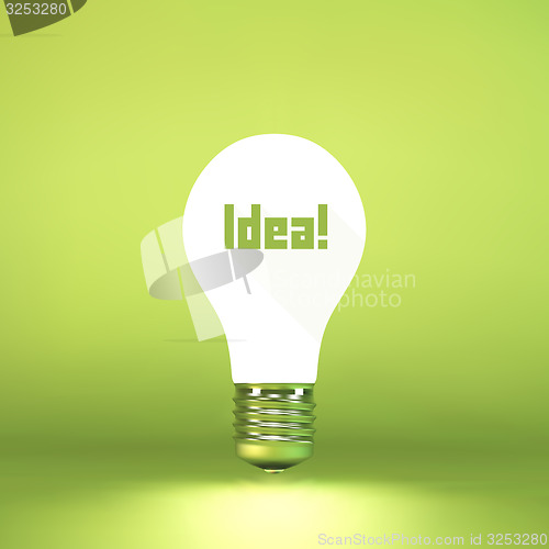 Image of Idea concept. 3d vector illustration. 