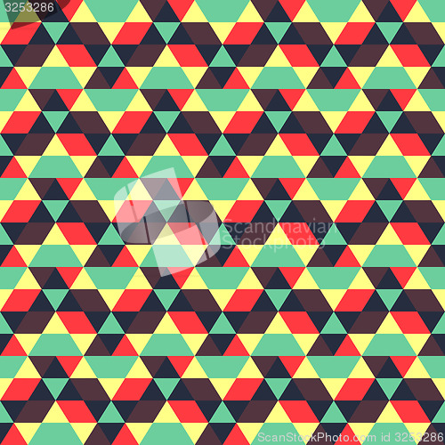 Image of Seamless geometric background. Abstract vector Illustration. 