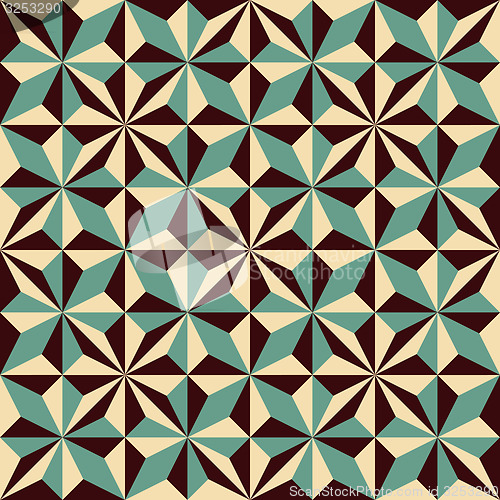 Image of Abstract geometric polygonal background composed of triangles. 