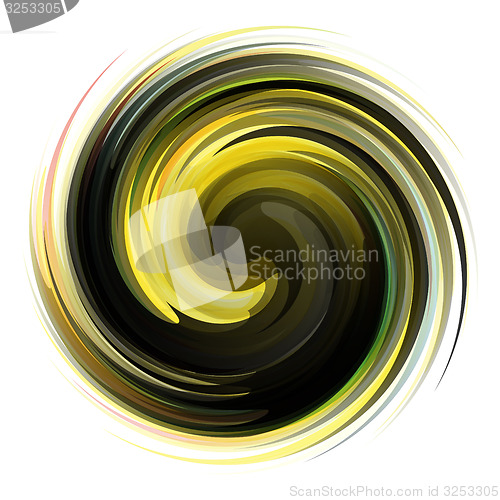 Image of Colorful abstract icon. Dynamic flow illustration. 