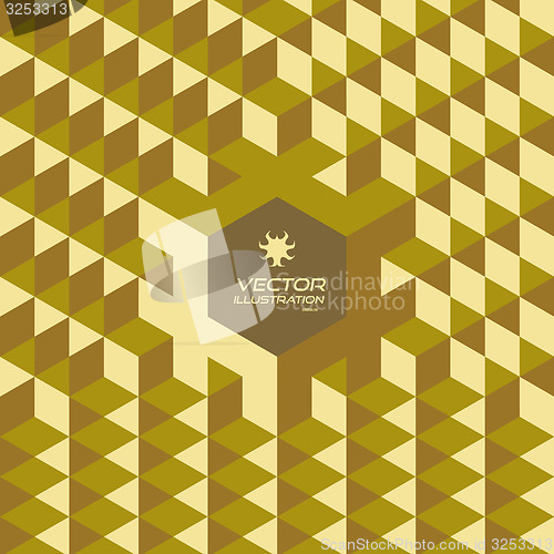 Image of Abstract geometrical 3d background. 