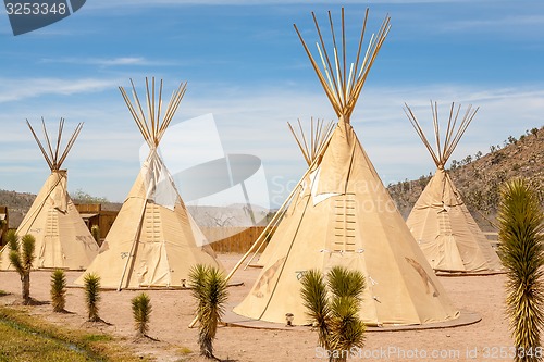 Image of National wigwam of American Indians