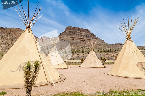 Image of National wigwam of American Indians