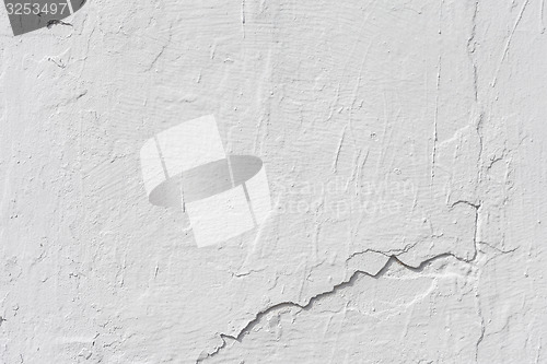 Image of Grungy white concrete wall background