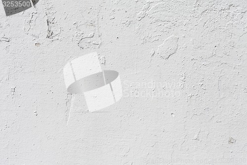 Image of Grungy white concrete wall background