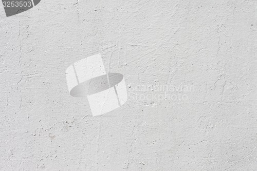 Image of Grungy white concrete wall background