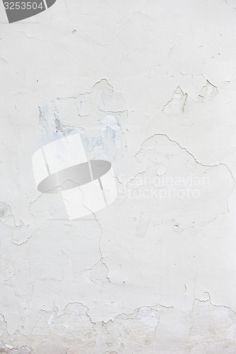 Image of Grungy white concrete wall background
