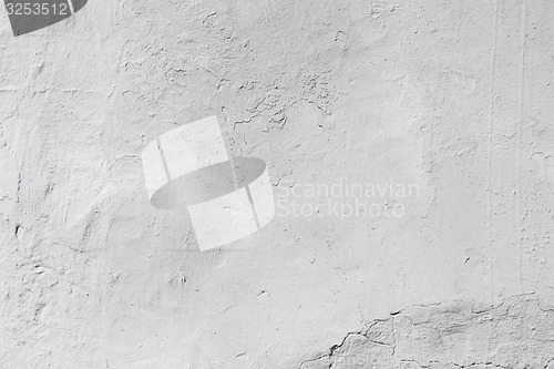 Image of Grungy white concrete wall background