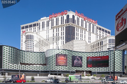 Image of USA, NEVADA, LAS VEGAS -  14 MAY 2008  Las Vegas Planet Hollywood Hotel 