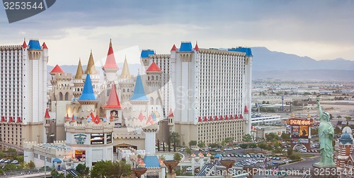 Image of LAS VEGAS - MAY 13 The Excalibur hotel and Casino 