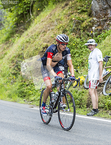 Image of Sebastien Reichenbach on Col du Tourmalet - Tour de France 2014