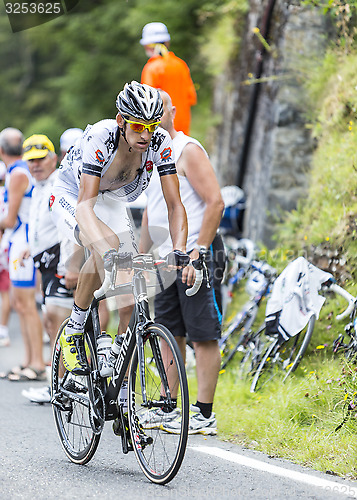 Image of Florian Guillou on Col du Tourmalet - Tour de France 2014