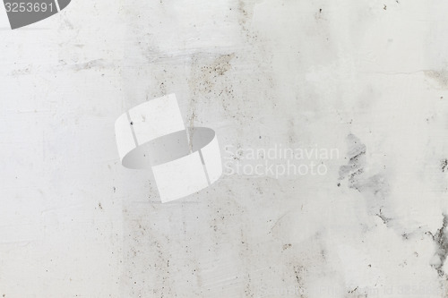 Image of Grungy white concrete wall background