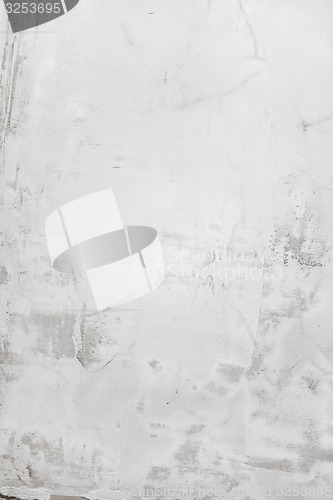 Image of Grungy white concrete wall background