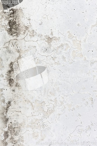 Image of Grungy white concrete wall background