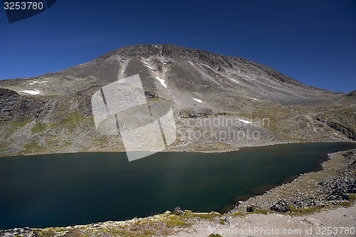 Image of Besseggen Ridge in Jotunheimen National Park, Norway