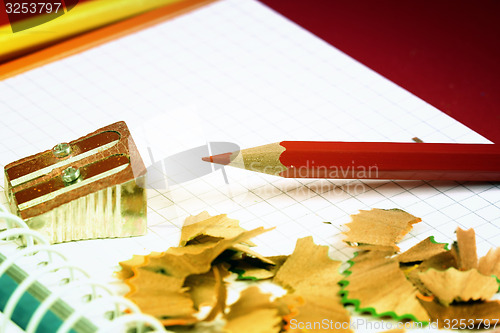 Image of Pencil and agenda