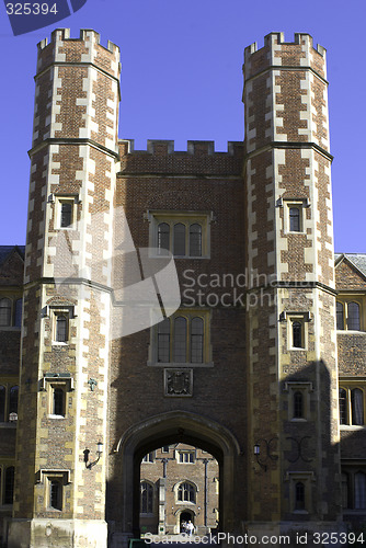 Image of University of Cambridge, St John's college tower