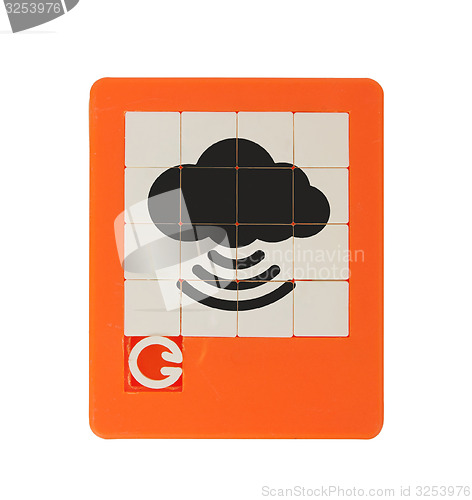 Image of Old puzzle slide game