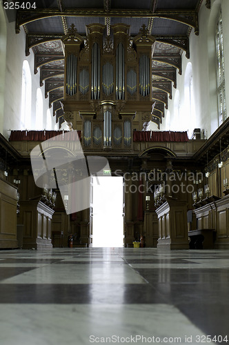 Image of University of Cambridge, Trinity college chapel organ
