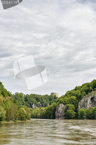 Image of Danube with Befreiungshalle