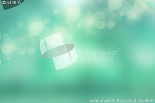 Image of Lights on mint green background