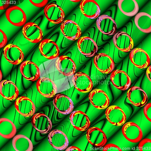 Image of Abstract 3d background