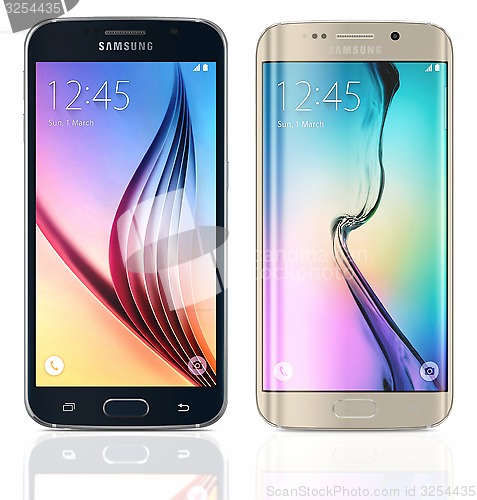 Image of Samsung Galaxy S6 and Galaxy S6 Edge