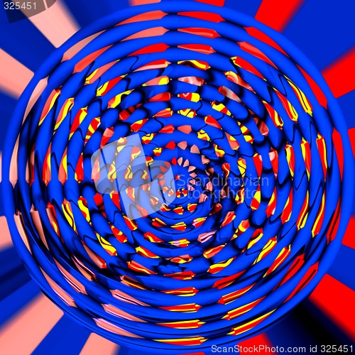 Image of Abstract 3d background