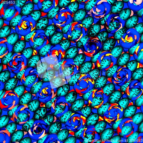 Image of Abstract 3d background
