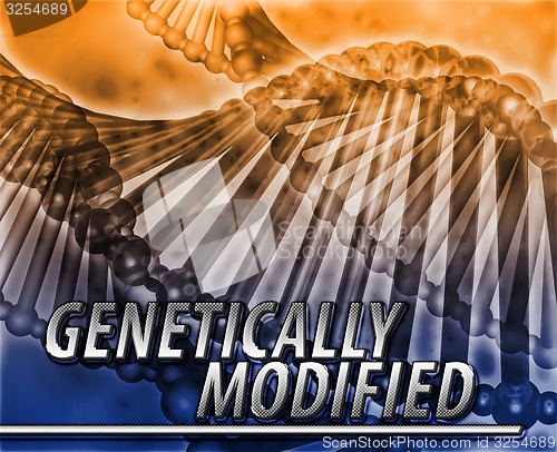 Image of Genetically modified Abstract concept digital illustration