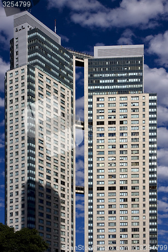 Image of skyscraper  and office in the  buenos aires 