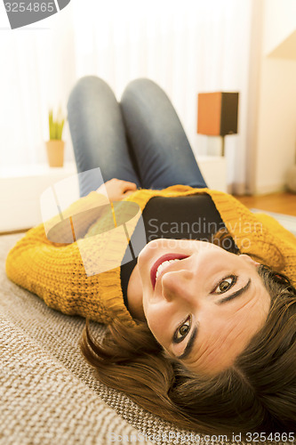Image of Relaxing in the sofa