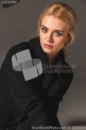 Image of Beauty blond woman  