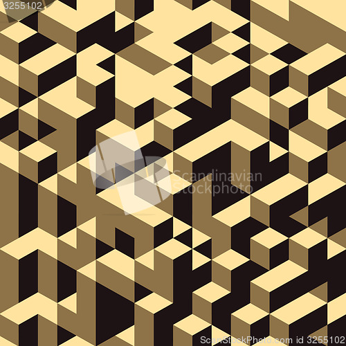 Image of 3d blocks structure background. Vector illustration. 