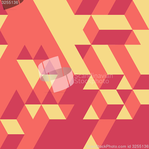 Image of Abstract geometrical 3d background. 