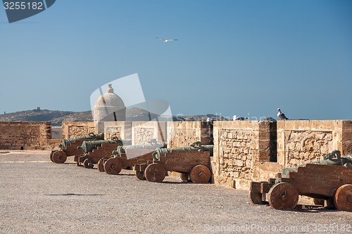 Image of old fortress in Essaouira, Morocco