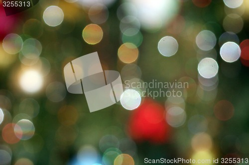 Image of Christmas bokeh