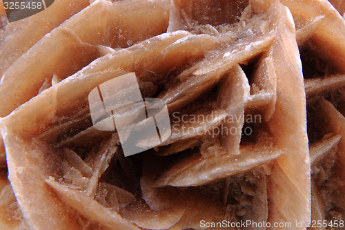 Image of desert rose mineral background