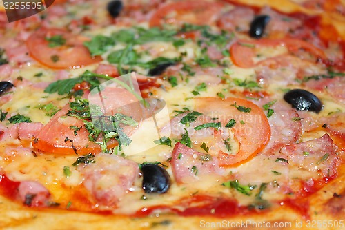 Image of tasty pizza