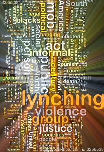 Image of Lynching background concept glowing
