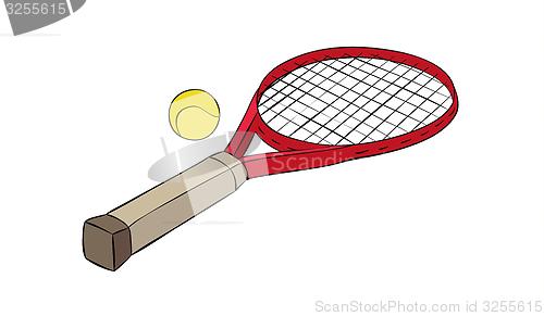 Image of tennis racquet