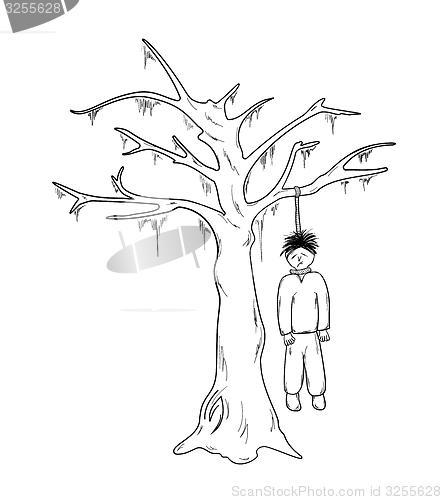 Image of hangman and the tree