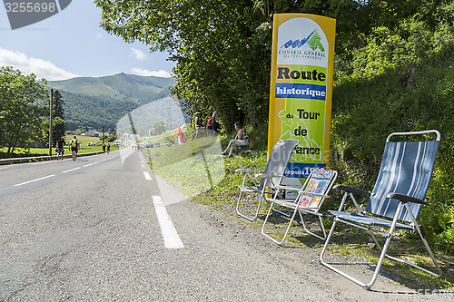 Image of Road to Col du Tourmalet - Tour de France 2014